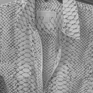 Michael Kors Zip Blouse